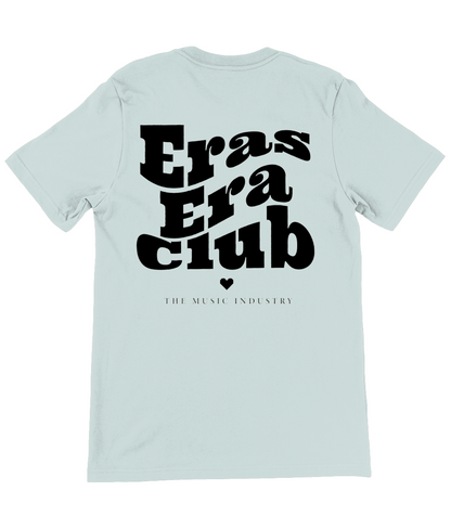 ErasEraClub Black Graphic Tee - Lightweight Unisex Classic