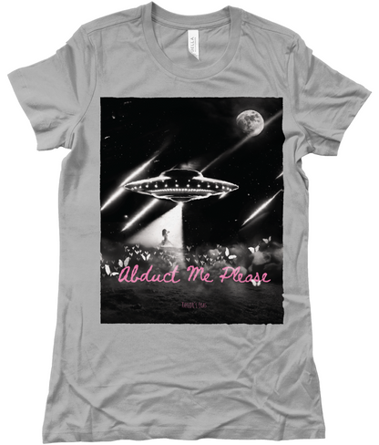 Taylor Swift The Eras Tour "Abduct Me Please" Fitted Style T-Shirt