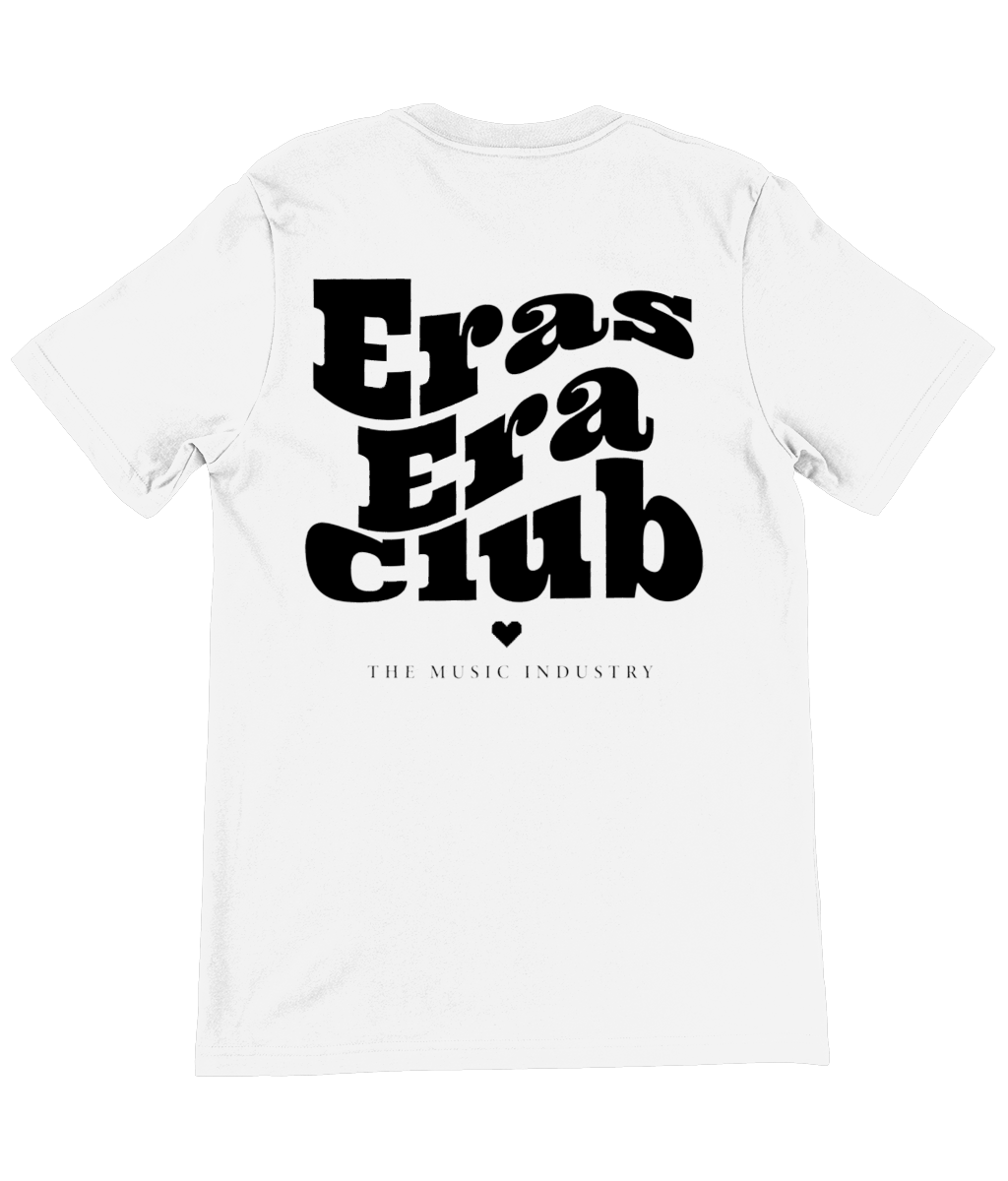 ErasEraClub Black Graphic Tee - Lightweight Unisex Classic