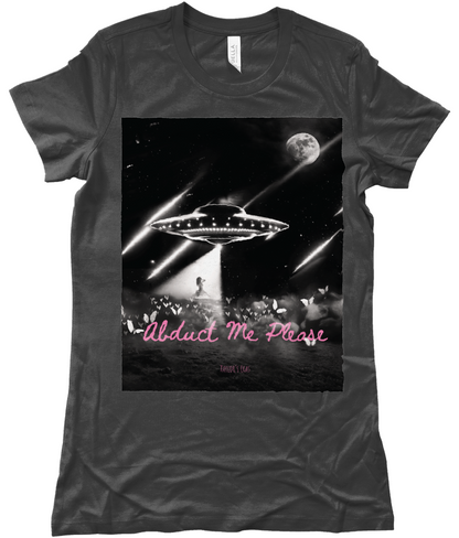 Taylor Swift The Eras Tour "Abduct Me Please" Fitted Style T-Shirt