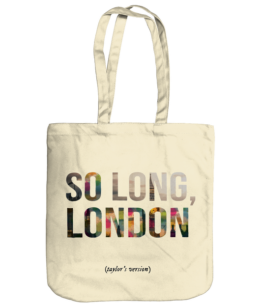 So Long, London - EarthAware Organic Spring Tote