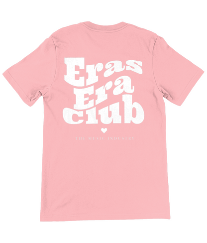 ErasEraClub White Graphic Tee - Lightweight Unisex Classic