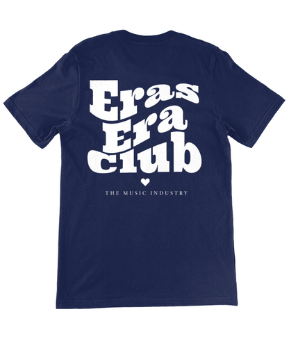 ErasEraClub White Graphic Tee - Lightweight Unisex Classic