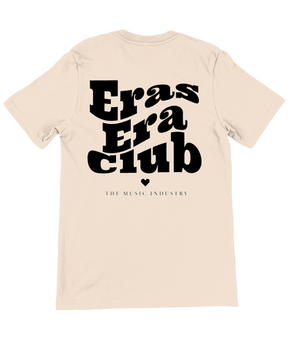 ErasEraClub Black Graphic Tee - Lightweight Unisex Classic