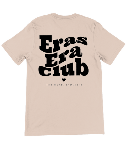 ErasEraClub Black Graphic Tee - Lightweight Unisex Classic