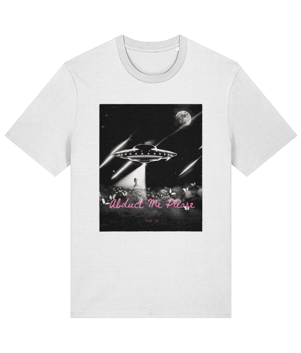 Taylor's Eras Tour "Abduct Me Please" - Organic Tee